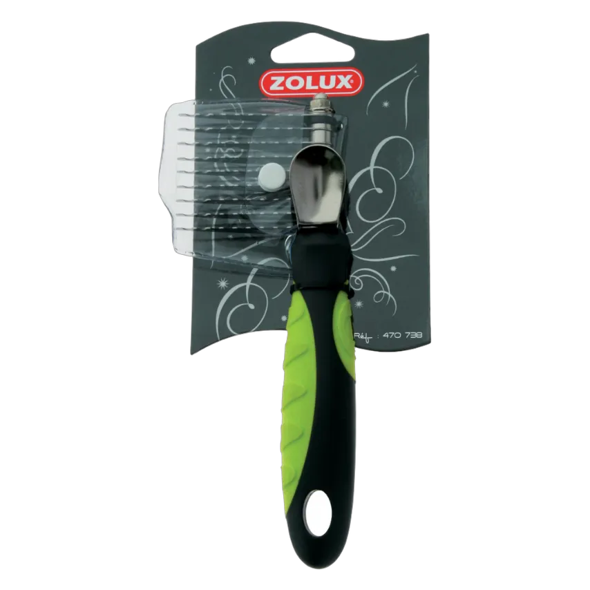 Zolux Matt Breaker Comb, 9 Safety Blades