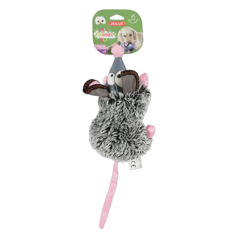 Zolux PLUSH TOY GILDA THE RAT For Dogs