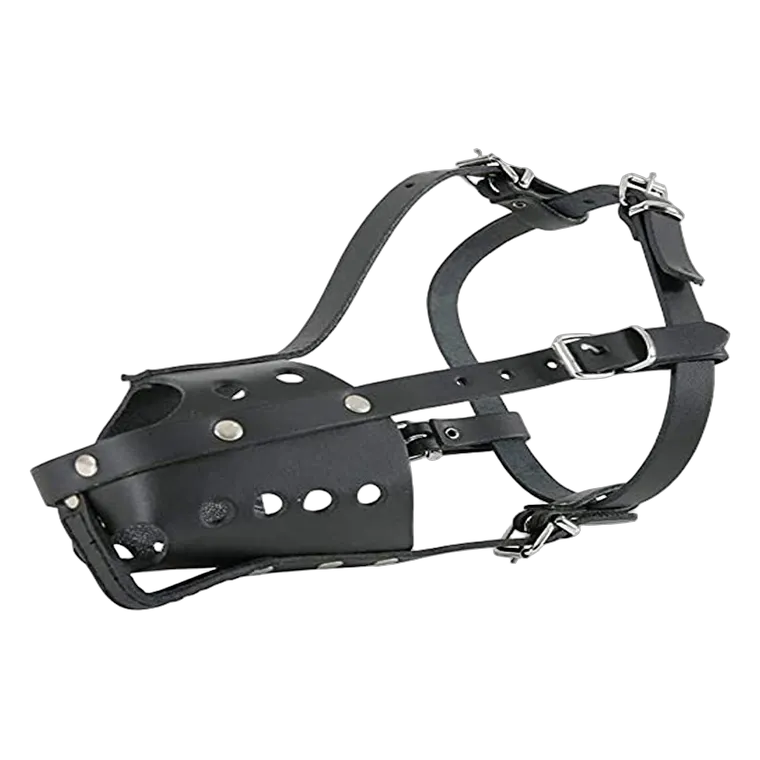 Zolux Black Leather Muzzle Size 3