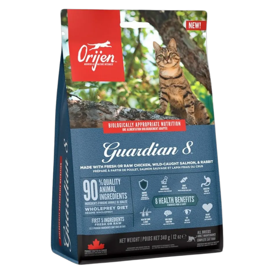 Orijen Guardian 8 Dry Food Chicken, Salmon & Rabbit for Cats