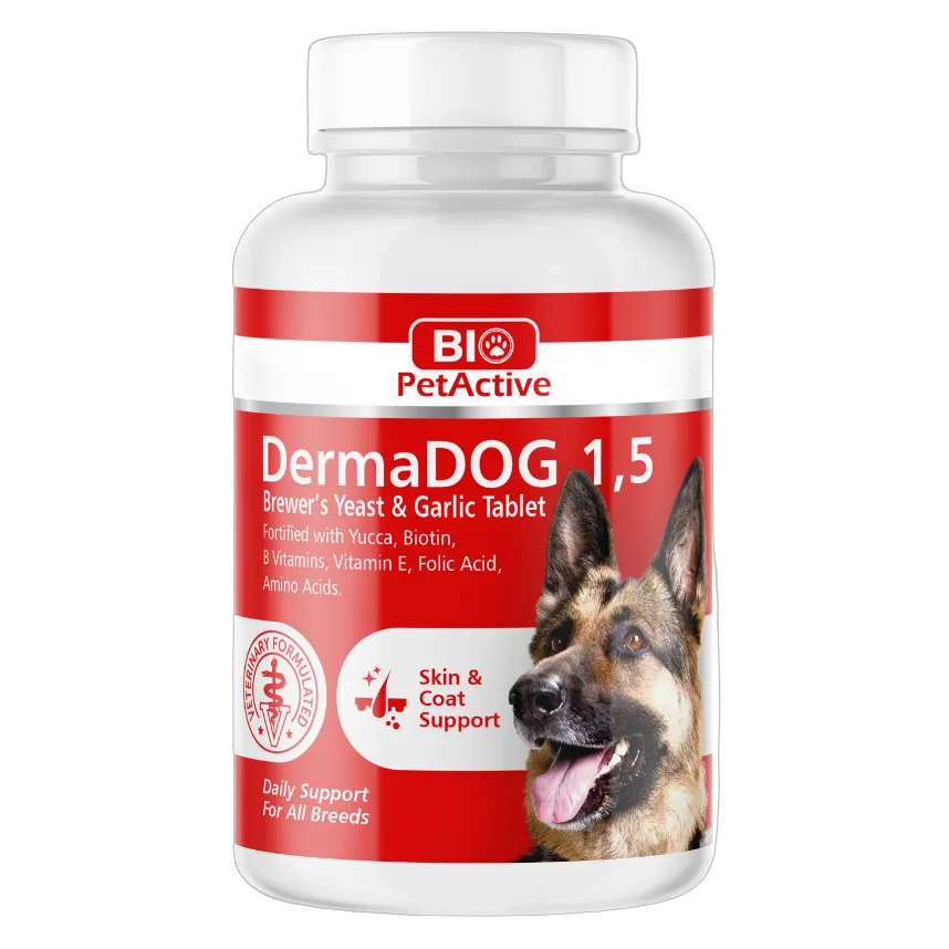 Bio PetActive DermaDog 0,5 Small Breeds Skin & Coat Support 60 Tablets 30g