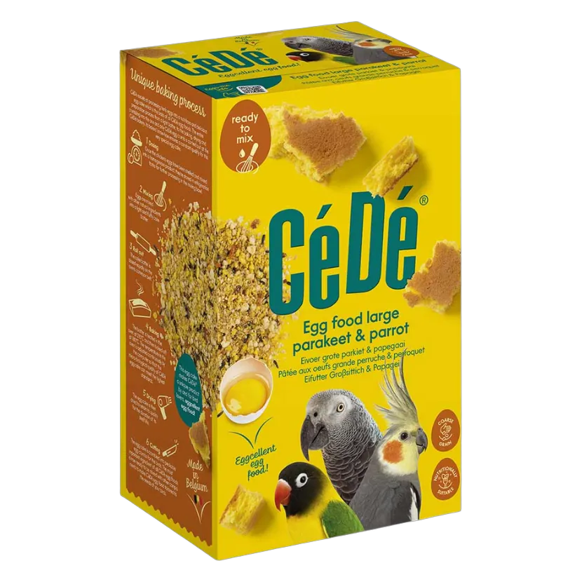CEDE Egg Food for Large Parakeet & Parrots 1kg