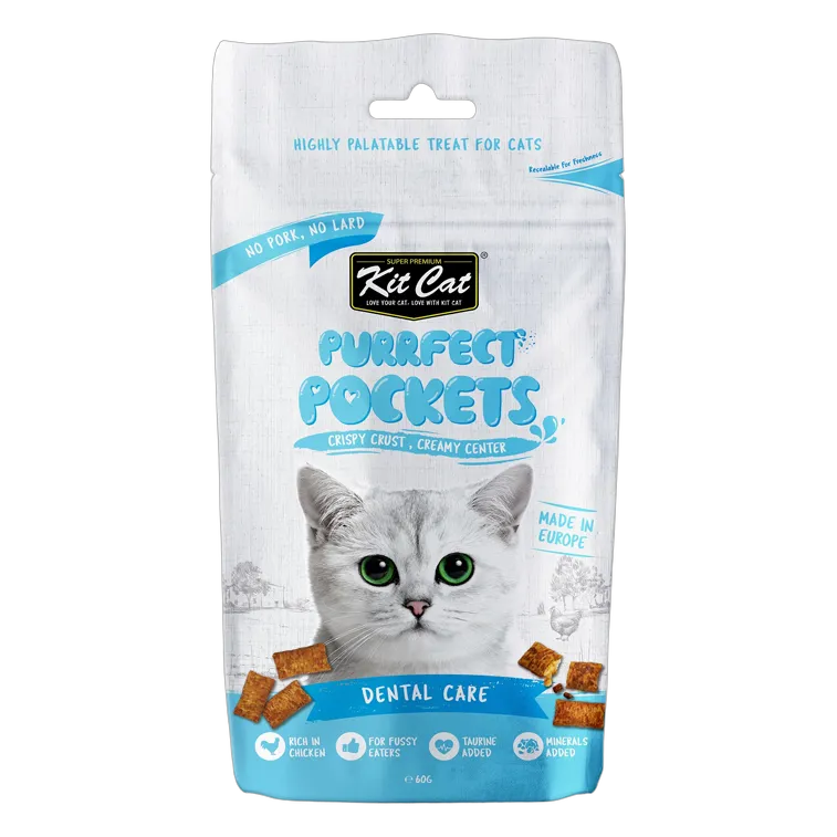 Kit Cat Purrfect Pockets - Dental Care 60g