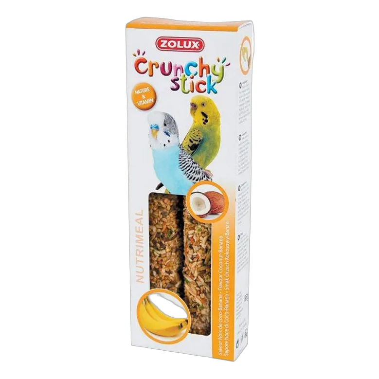 Zolux Crunchy Stick For Parakeet Coconut and Banana 85 g