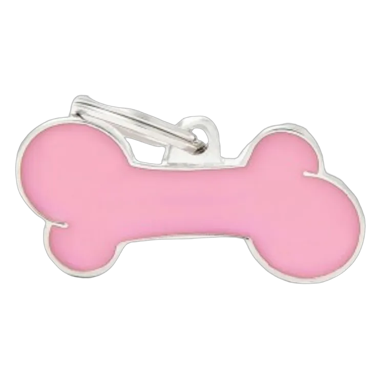 MF Tags SMALL PINK BONE