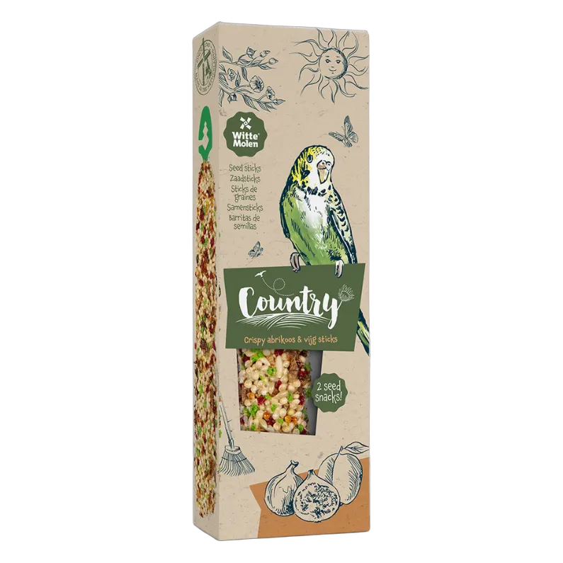 WM Country Seed for Canary Elderberry & Cranberry Sticks 60g