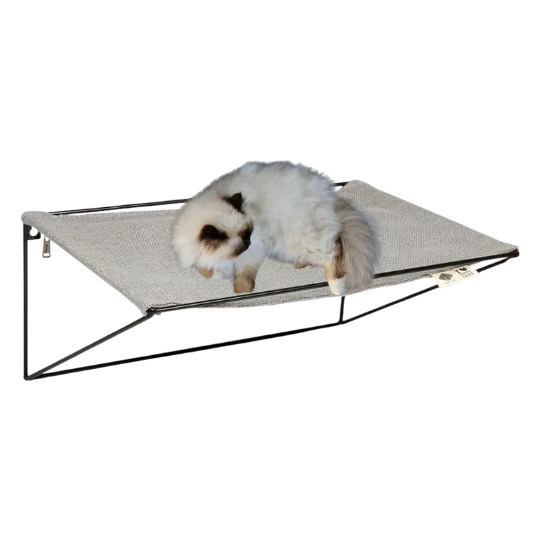 I Love Happy Cats OTIS Wall hammock 45x30x20cm grey