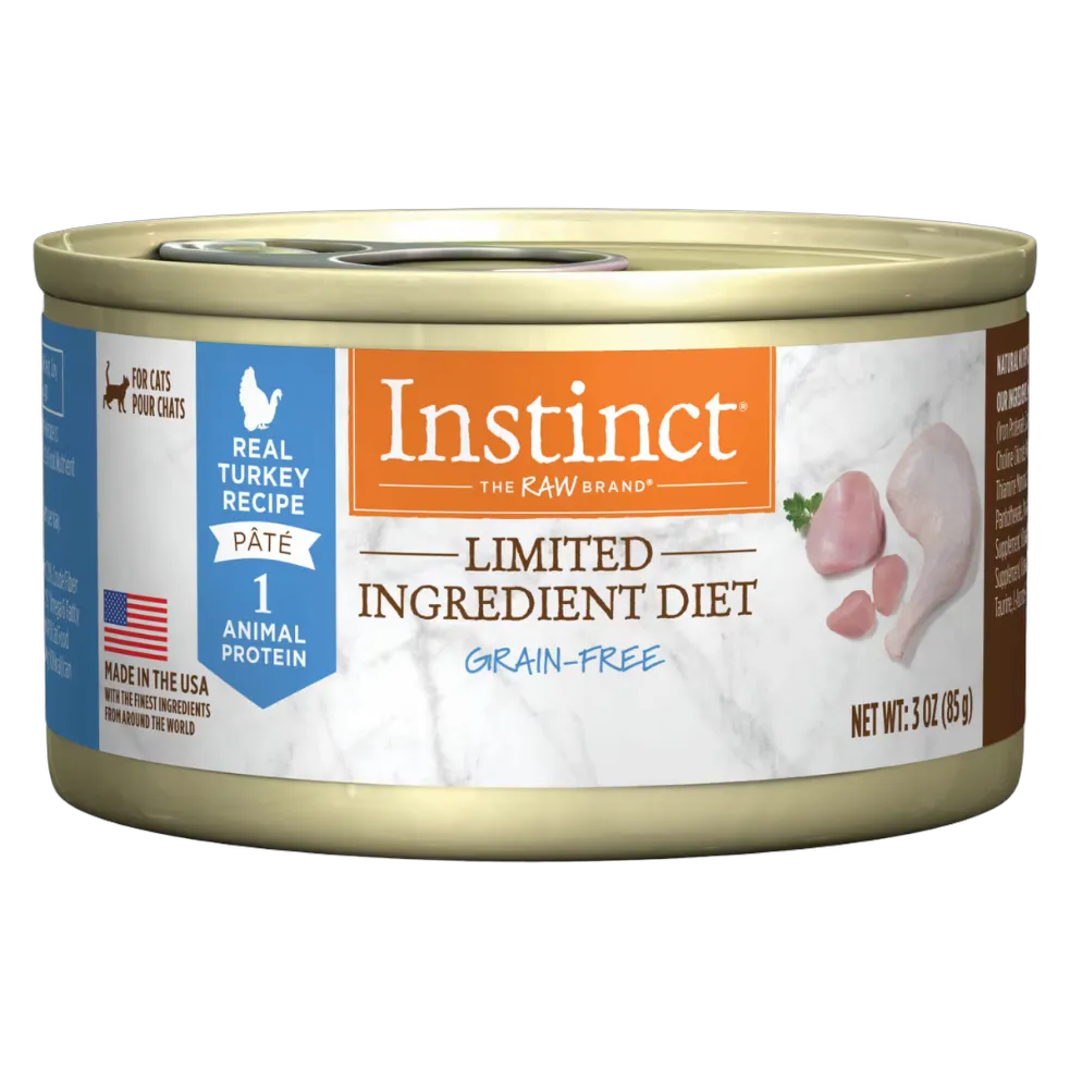 Instinct Limited Ingredient Diet Pate Cans Turkey for Cats 85g