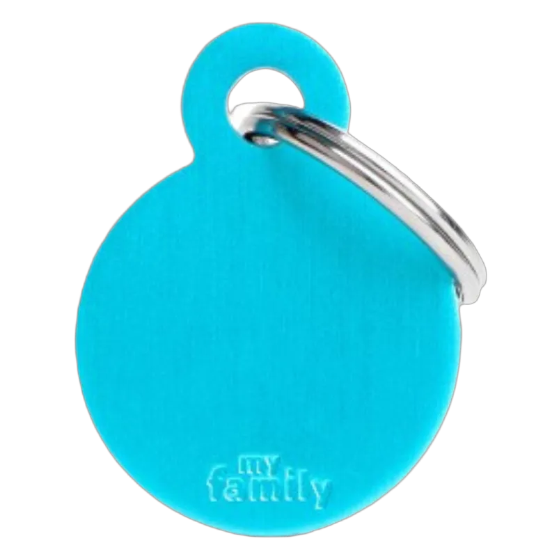 MF Tags SMALL ROUND ALUMINUM