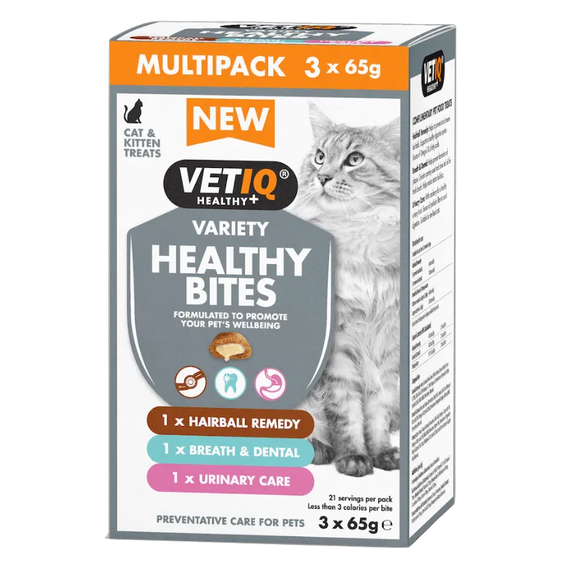 MC Variety Pack Healthy Bites for Cats 3x65g