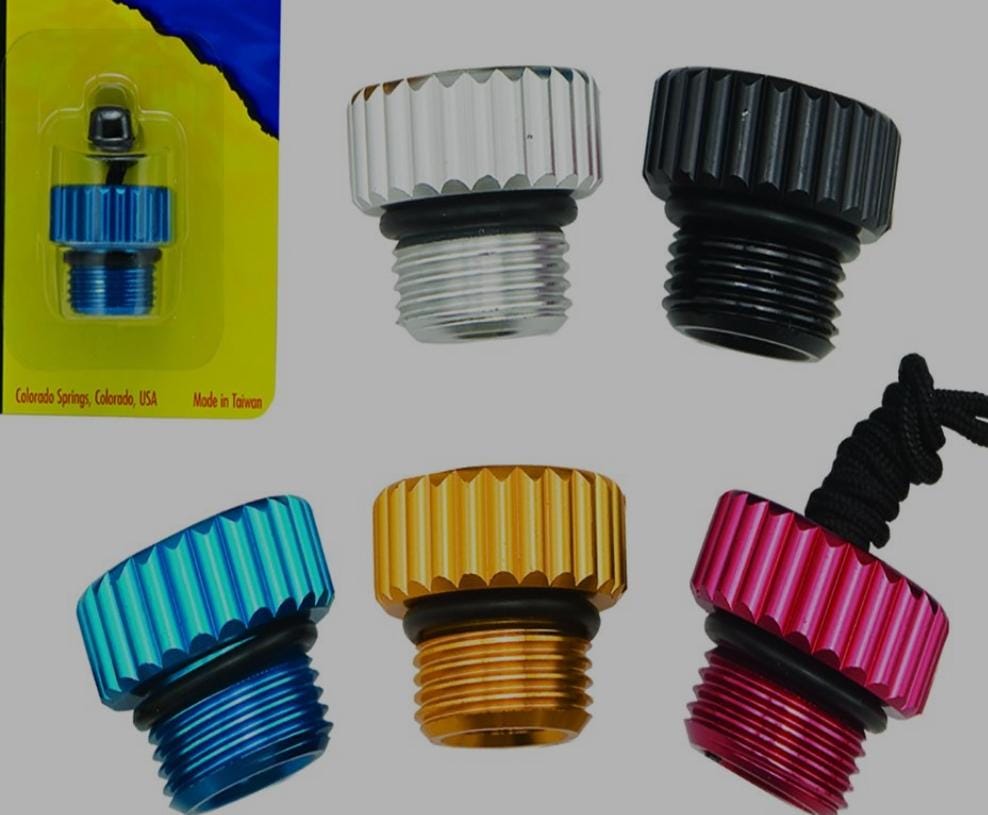 Aluminum Din Cap For Tank Valve 