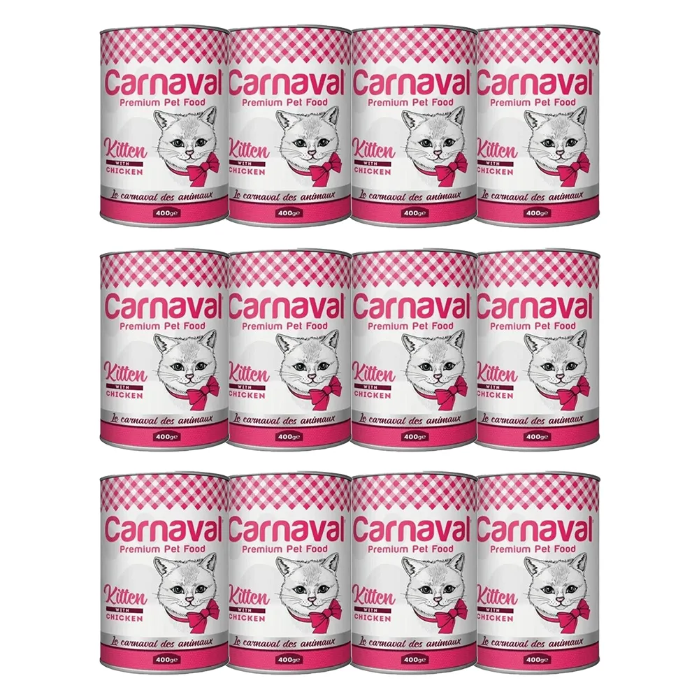 CARNAVAL WET FOOD WITH CHICKEN 400G