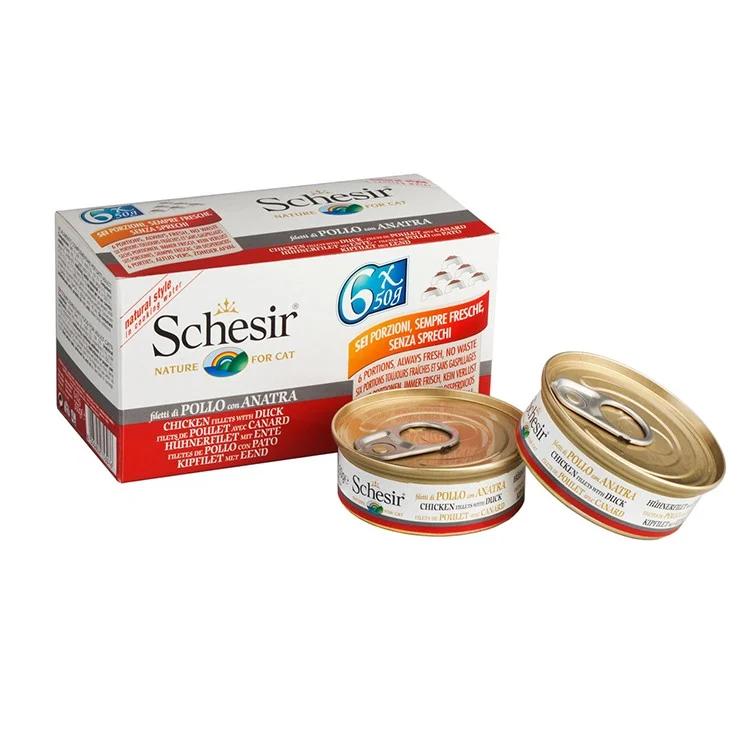 Schiser  chicken with duck 6×50 g