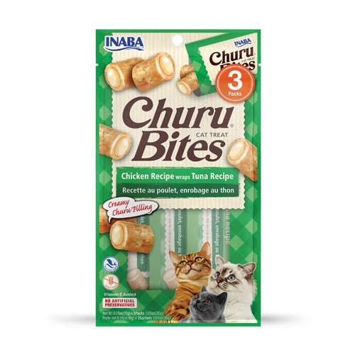 INABA CHURU BITES CHICKEN RECIPE WRAPS TUNA RECIPE