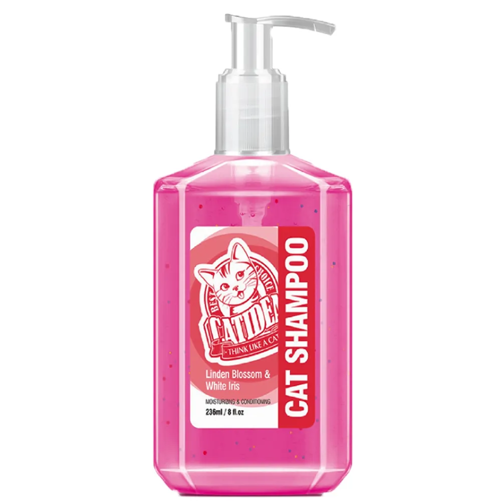 catidea cat shampoo with white Iris 236ml