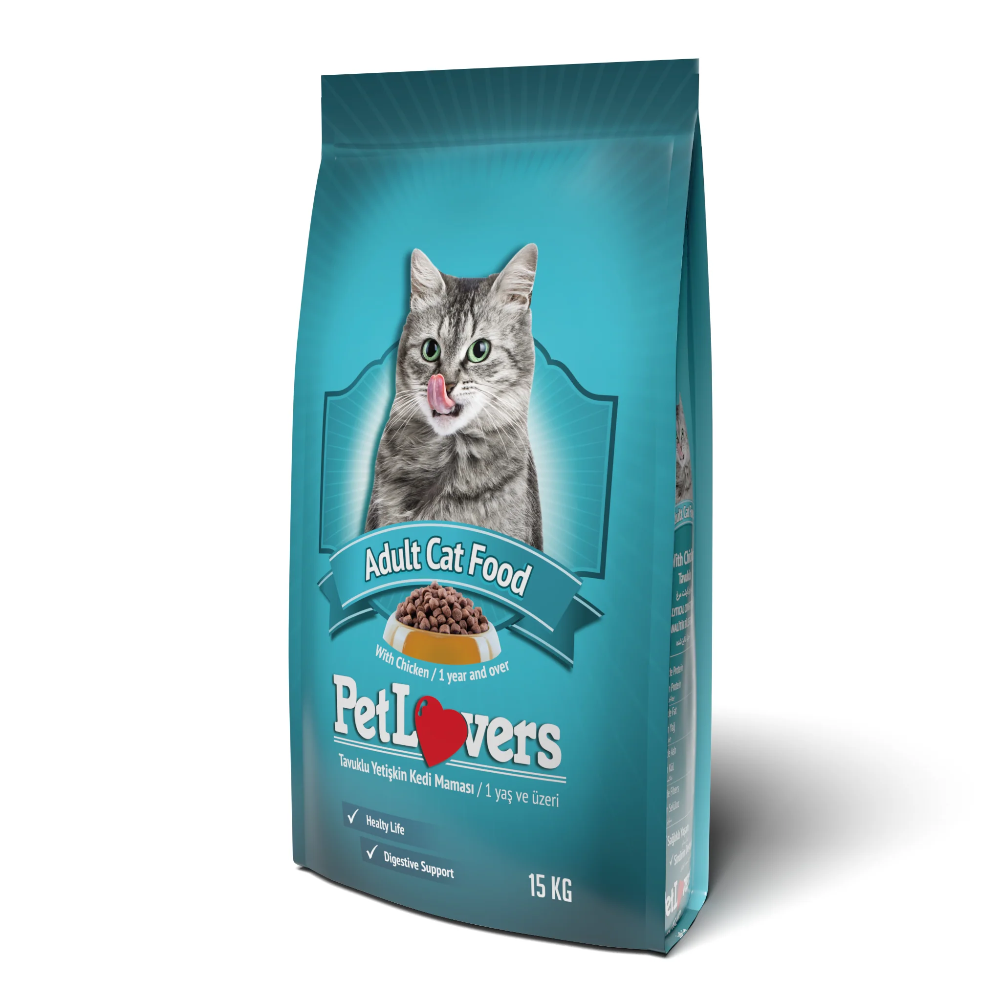  PET LOVERS ADULT CAT CHICKEN 15 KG