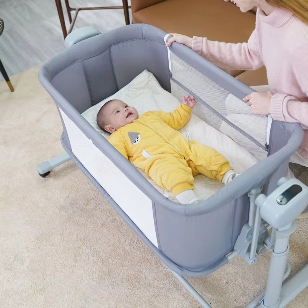 سرير هزاز كهربائي للاطفال