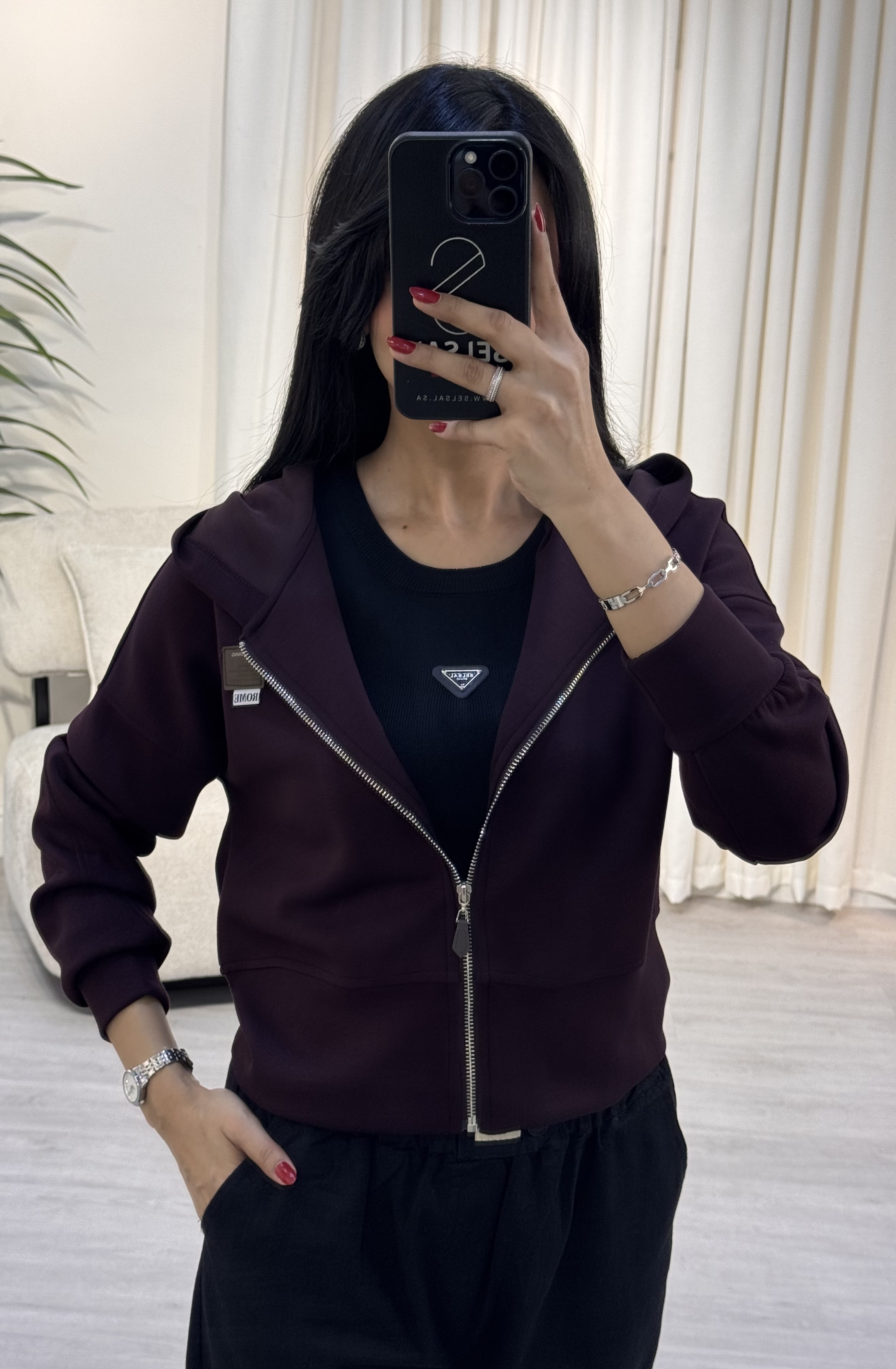  جاكيت بسحاب  