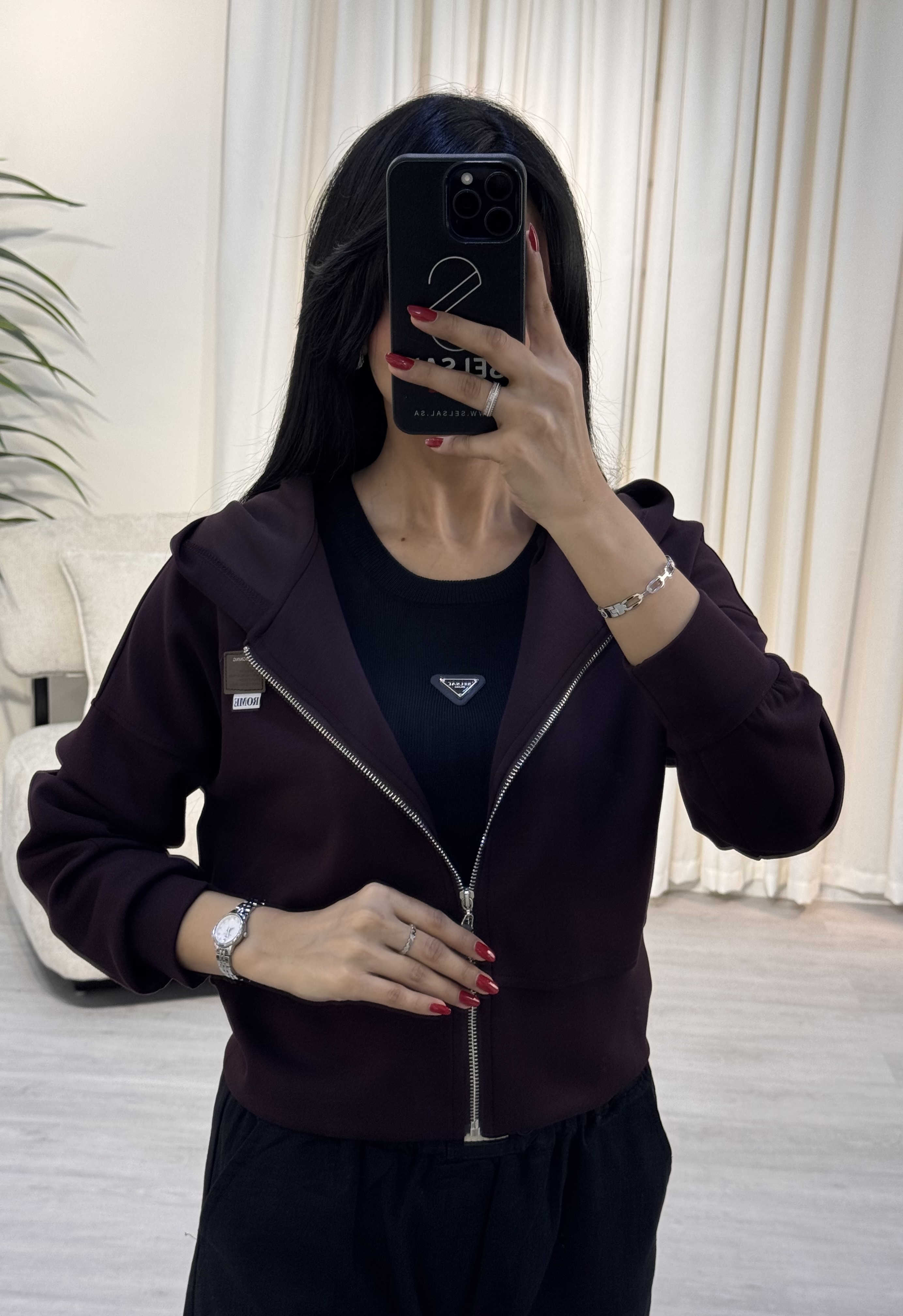  جاكيت بسحاب  