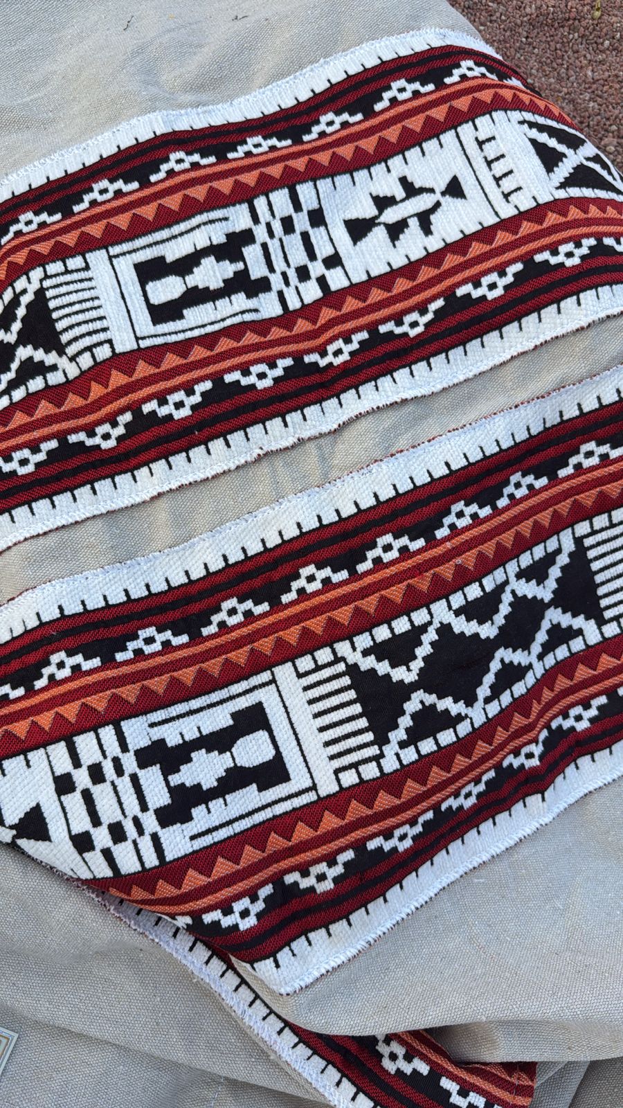  رواق مغناطيس بديكور 1.50*3.50 متر  مع جراب + 2 منساب  
