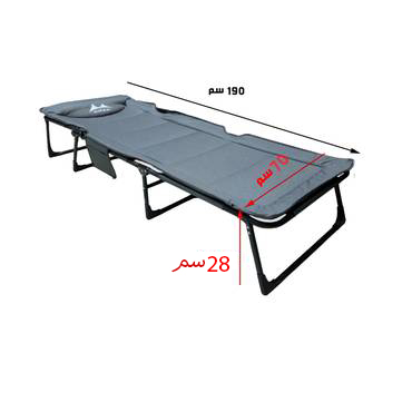  سرير  رحلات  رصاصي  