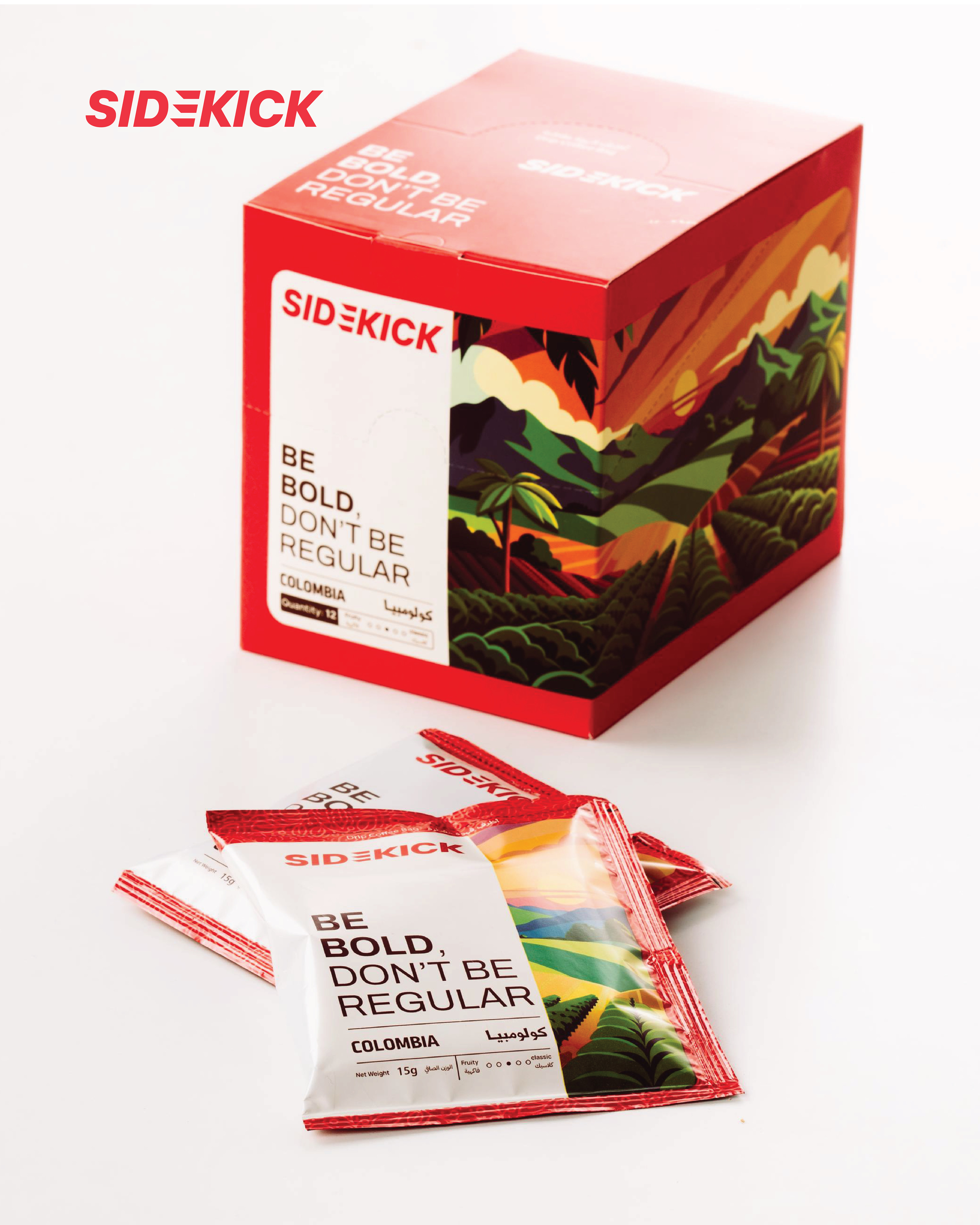 اظرف قهوة مقطرة | SIDEKICK Drip Coffee Bags 