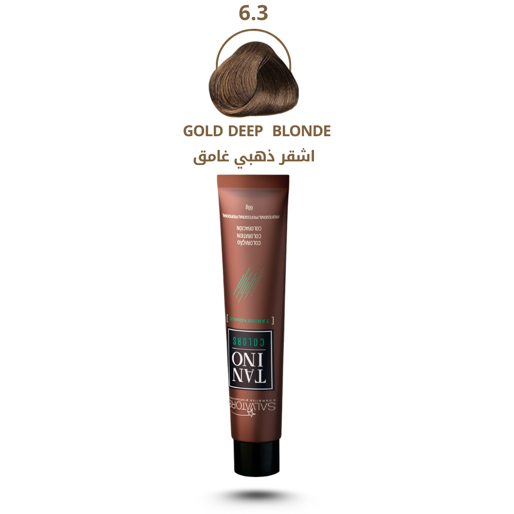 صبغة تانينو, أشقر ذهبي غامق, الدرجة 6.3
