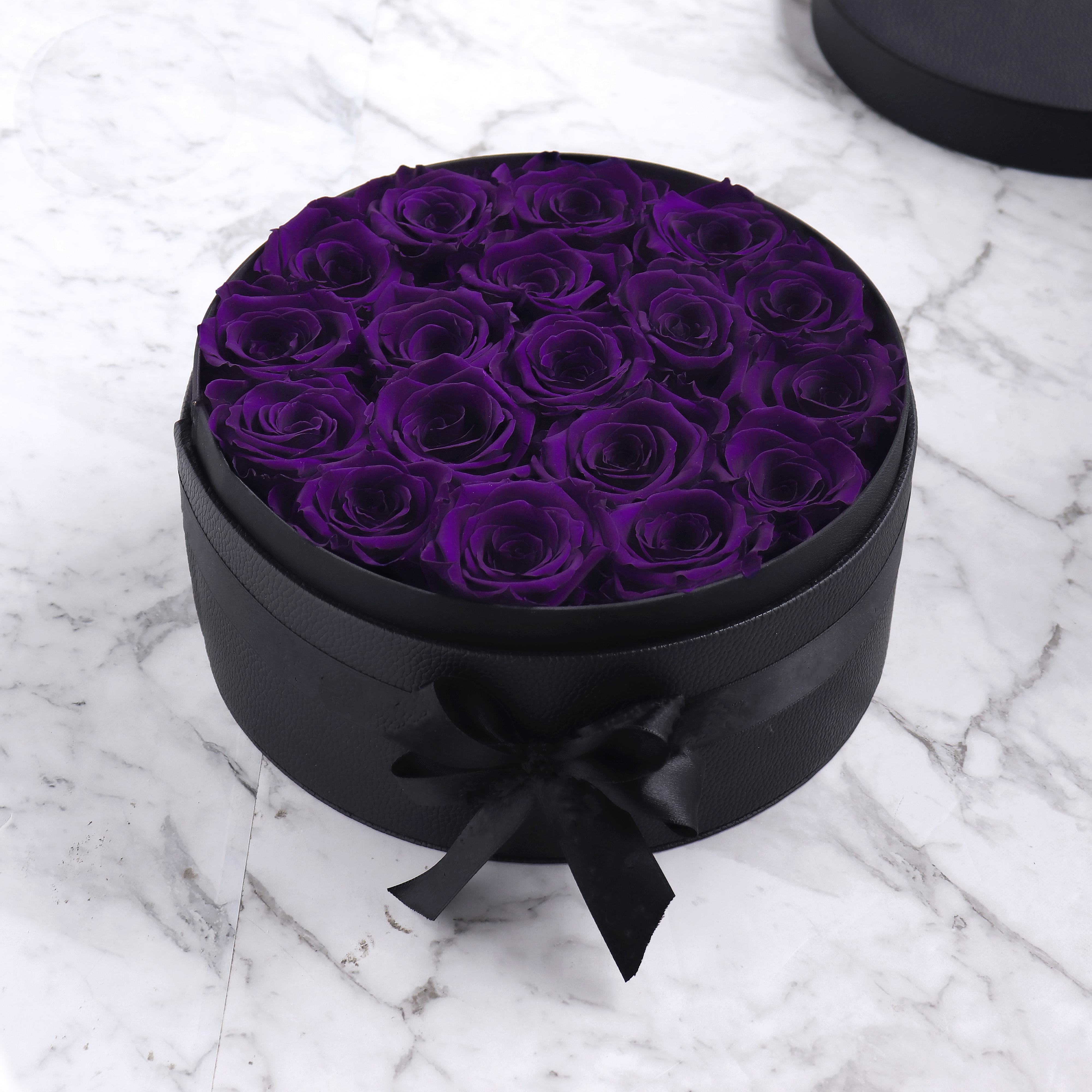 Long Lasting Flowers Lilac Color in a Box
