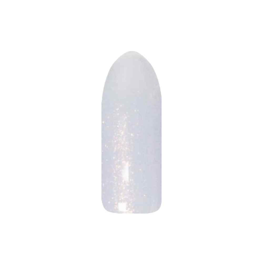 Rubber Shimmer Nude Base - Milky Heebie-jeebies Shade with Shimmer eff