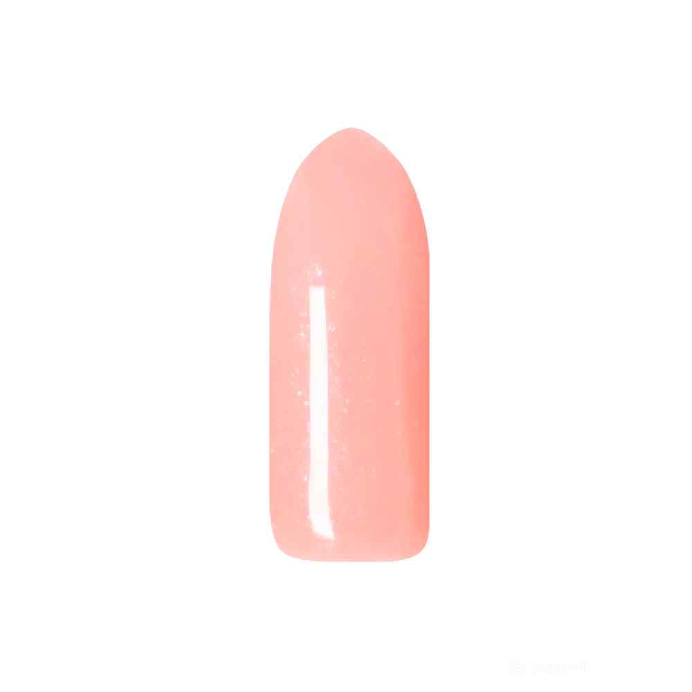 Rubber Shimmer Nude Base - Light Beige Ginger cappuccino Shade with Sh