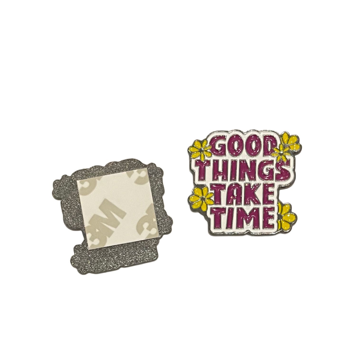 ستيكر ملصق GOOD THINGS TAKE TIME