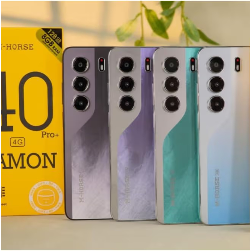 هاتف M-HORSE CAMON 40 Pro سعة 128GB مع 8GB RAM من ام هورس – شاشة AMOLED مقاس 6.6 بوصة | دعم 4G وشريحتي اتصال | أداء سلس وتجربة استخدام مميزة