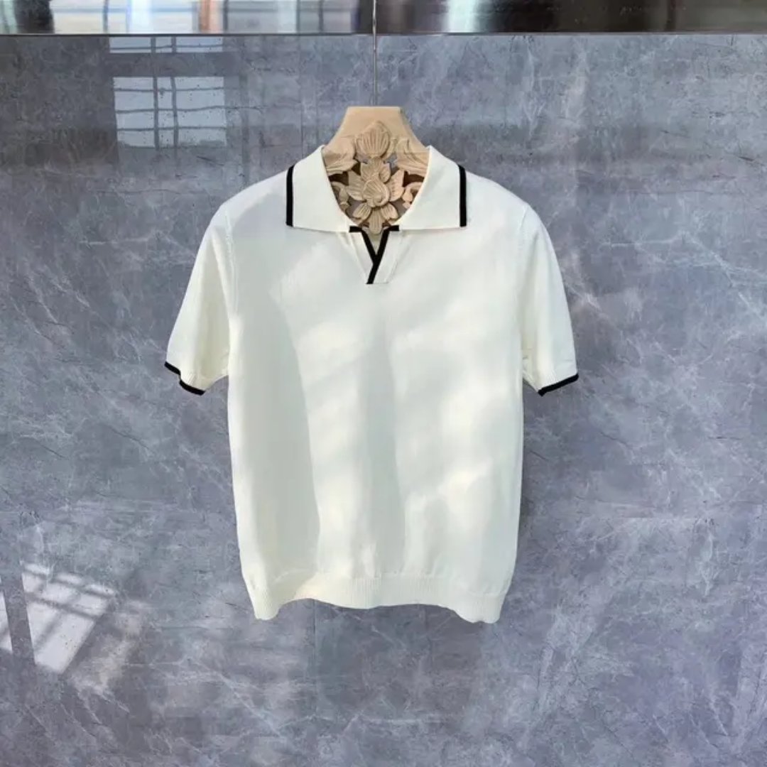 قميص بولو بيج ساده شبابي 