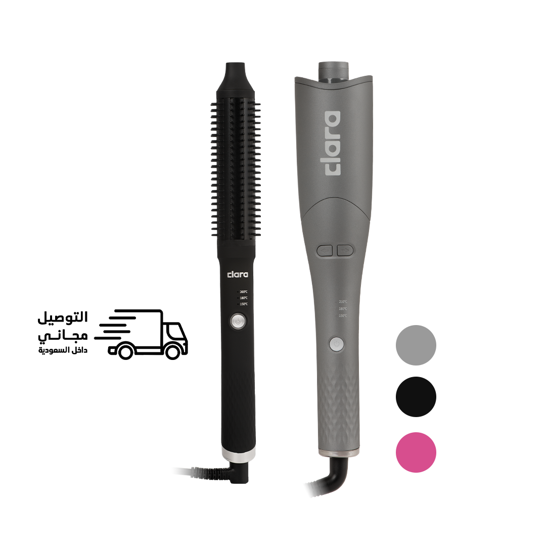  Auto Curler and Slim Hot Brush