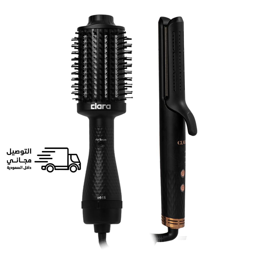 Straightener and Hot Air Brush