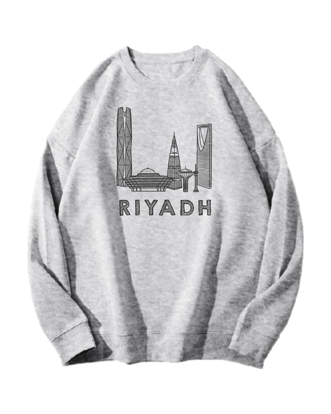 Riyadh Grey Sweatshirt