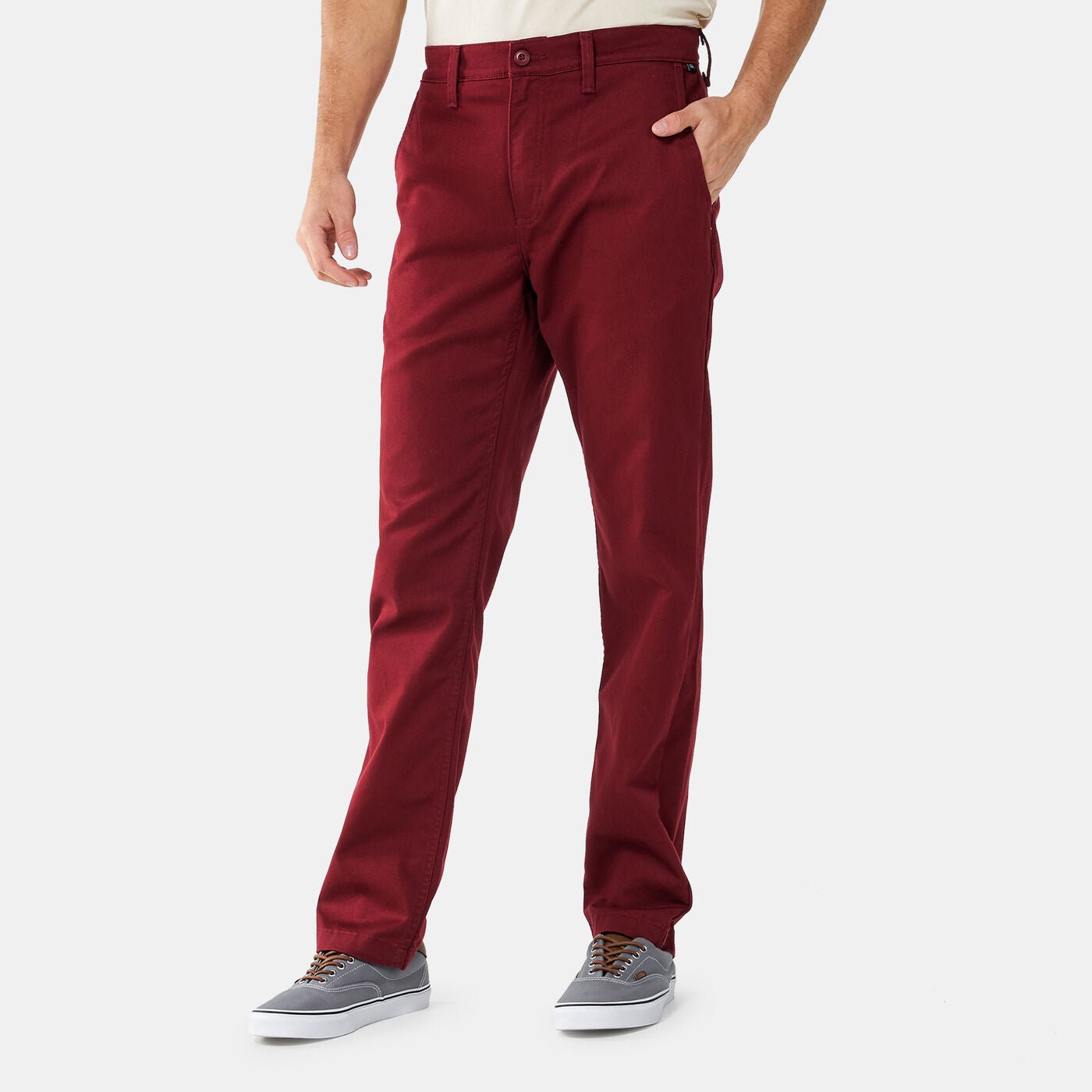 بنطال Vans Authentic Chino Slim – أحمر