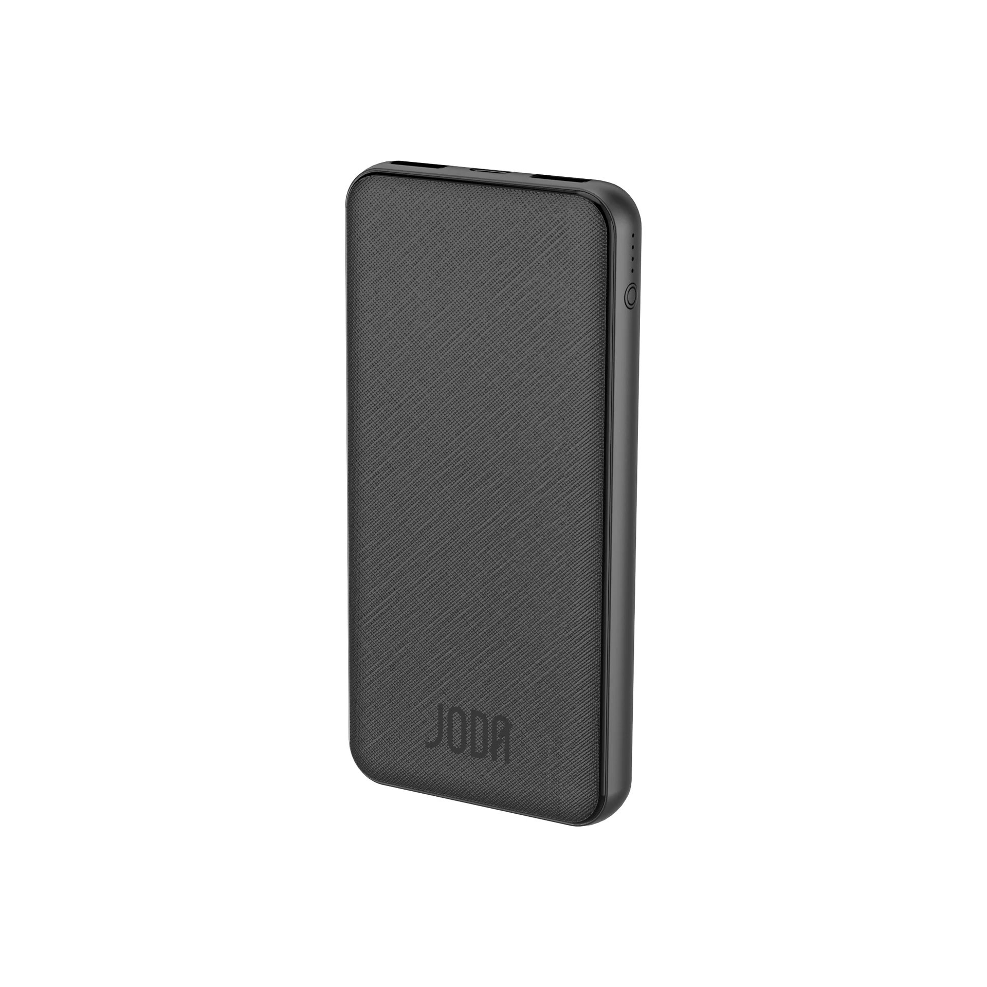 بطارية باور بانك جودا سلم 10000 أمبير PD - USB 22.5W - أسود
