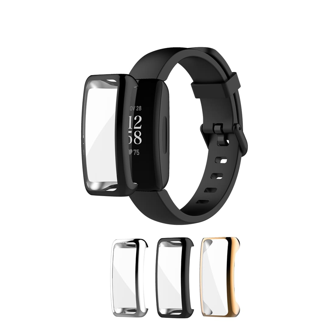 3 Pieces - Full Coverage Screen Protector for Fitbit Inspire 2 / Fitbit Inspire 3 Watches