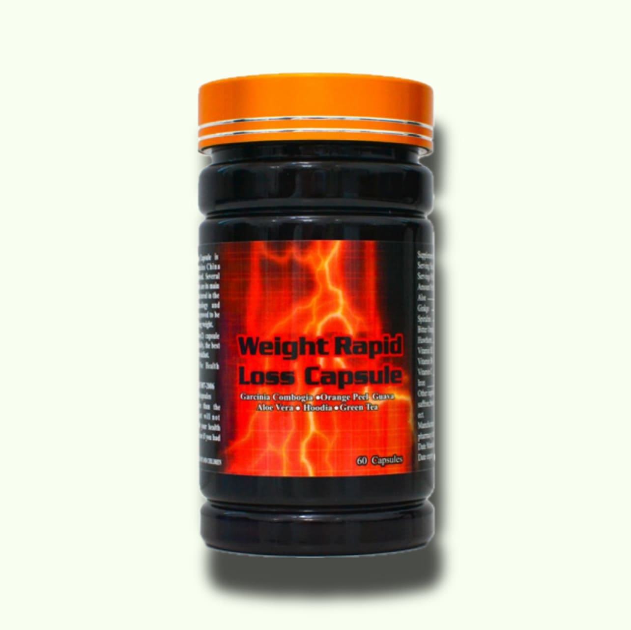 Orange peel capsules for slimming