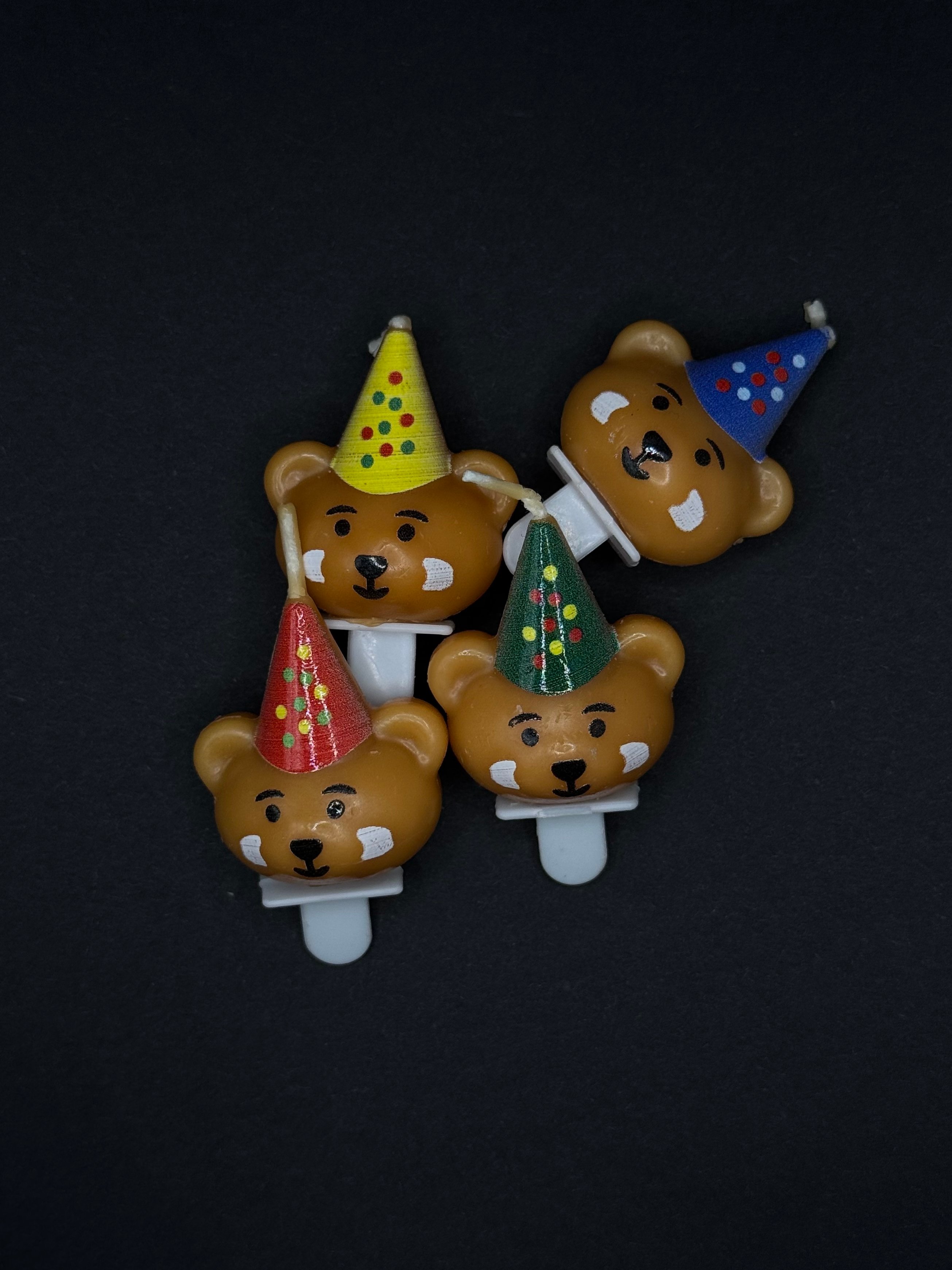 Birthday Bear Candle