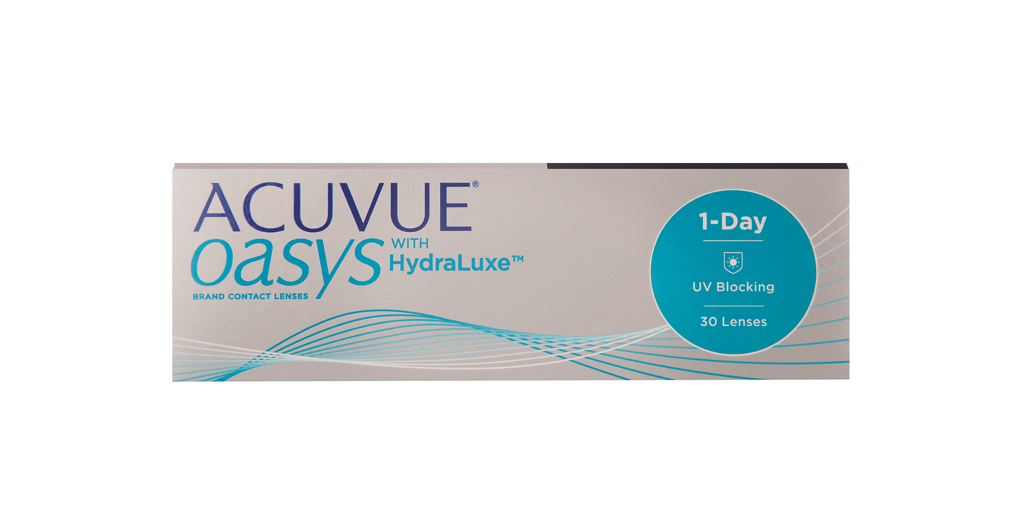 Acuvue Oasys 1-Day with hydraluxe - 30 lenses