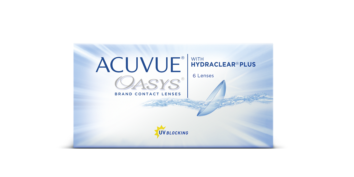 ACUVUE OASYS with HYDRACLEAR PLUS 6 lenses