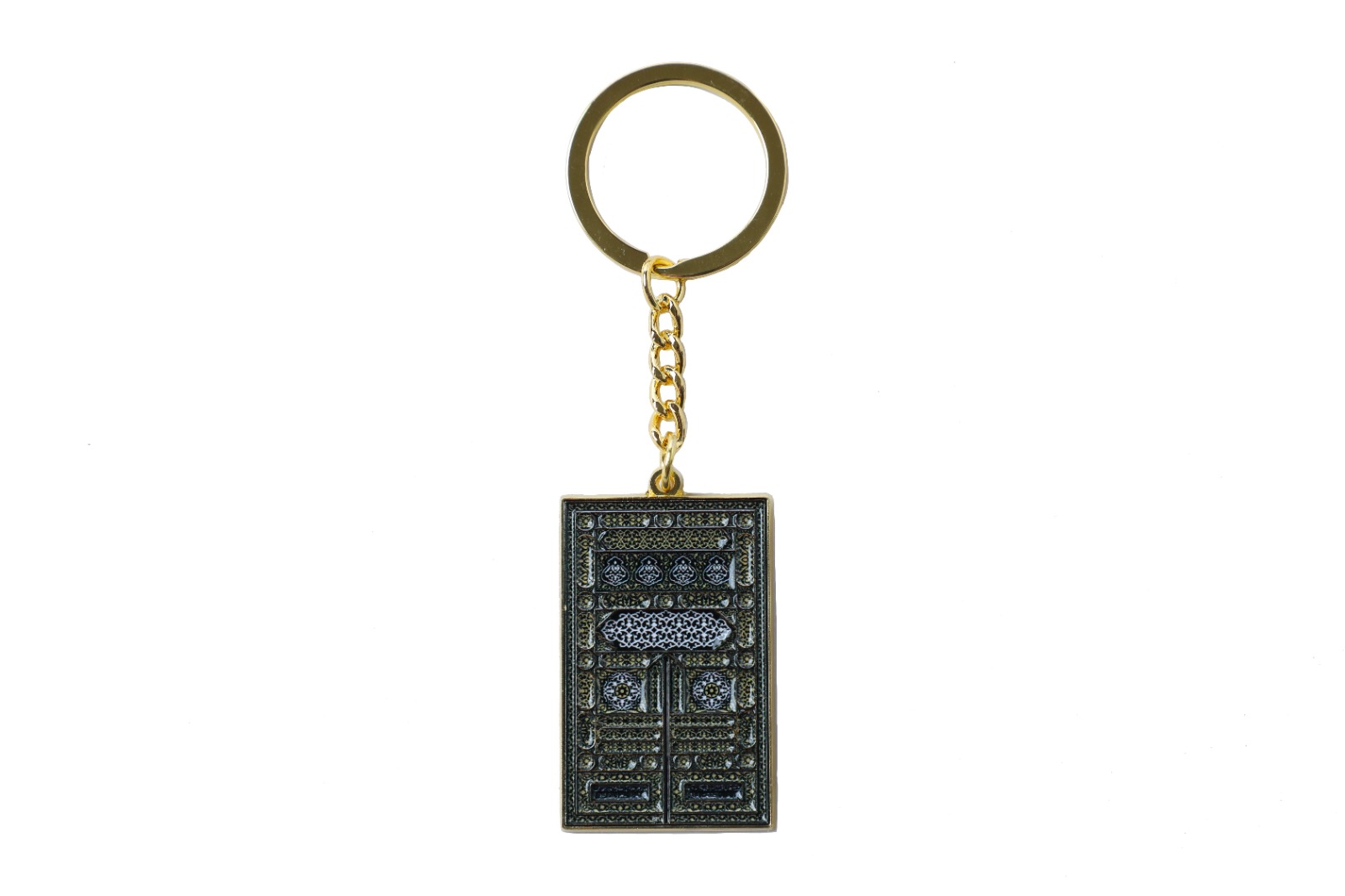 Metal Keychain – Kaaba Gate (Closed Curtains)