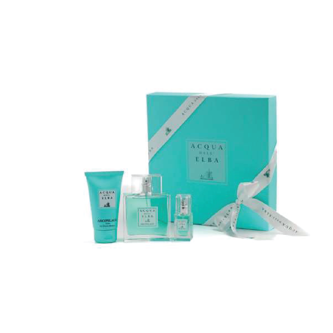 GIFT BOX EDP 100 ML + SHOWER GEL 75 ML +  1 EDP 15 ML ARCIPELAGO MAN