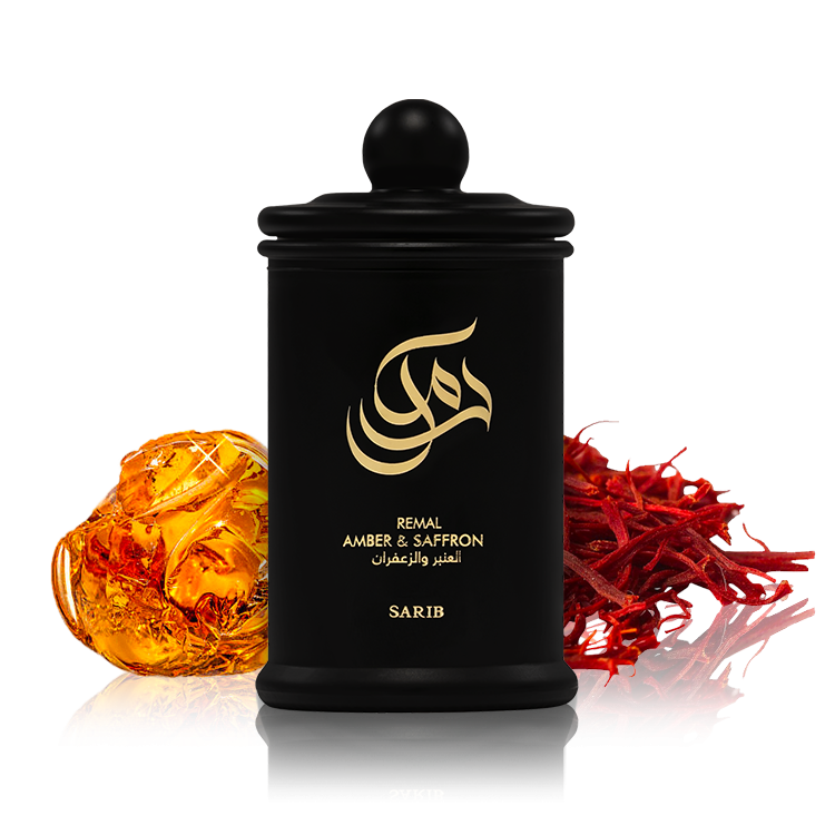 رمال بخور العنبر والزعفران - 60 جم