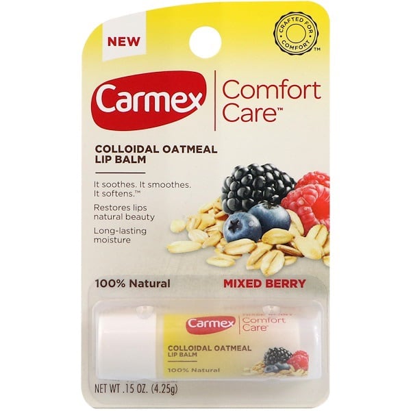 بلسم مرطب للشفاه بالتوت والشوفان كارمكس Carmex