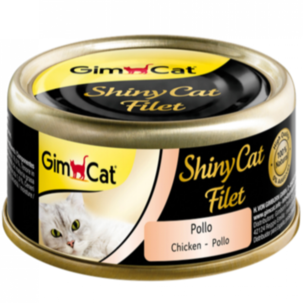 Gimcat wet food with chicken fillet 70 grams