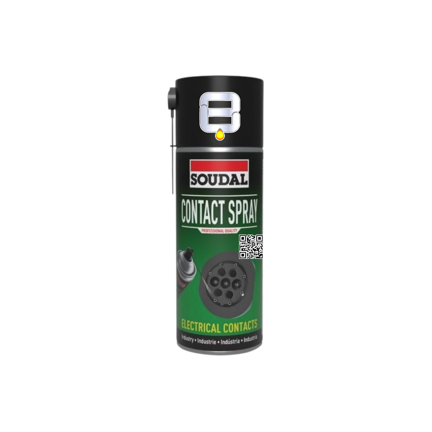 سودال منظف الأجزاء  الاكترونية|SOUDAL CONTACT SPRAY|400ML