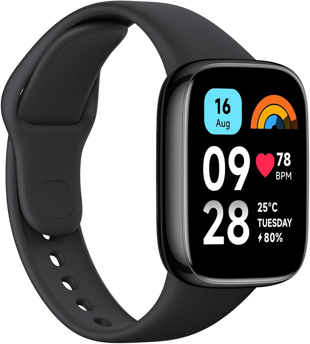 ساعة ذكية REDMI WATCH 3 - لون اسود -  ركن الذاكرة السعودية